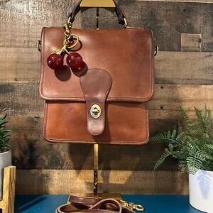 Coach Station Bag British Tan Vintage Pre 94